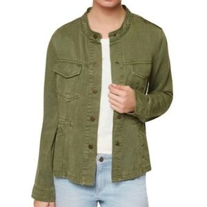 SANCTUARY Lightweight Army Green Utility Jacket, Size M